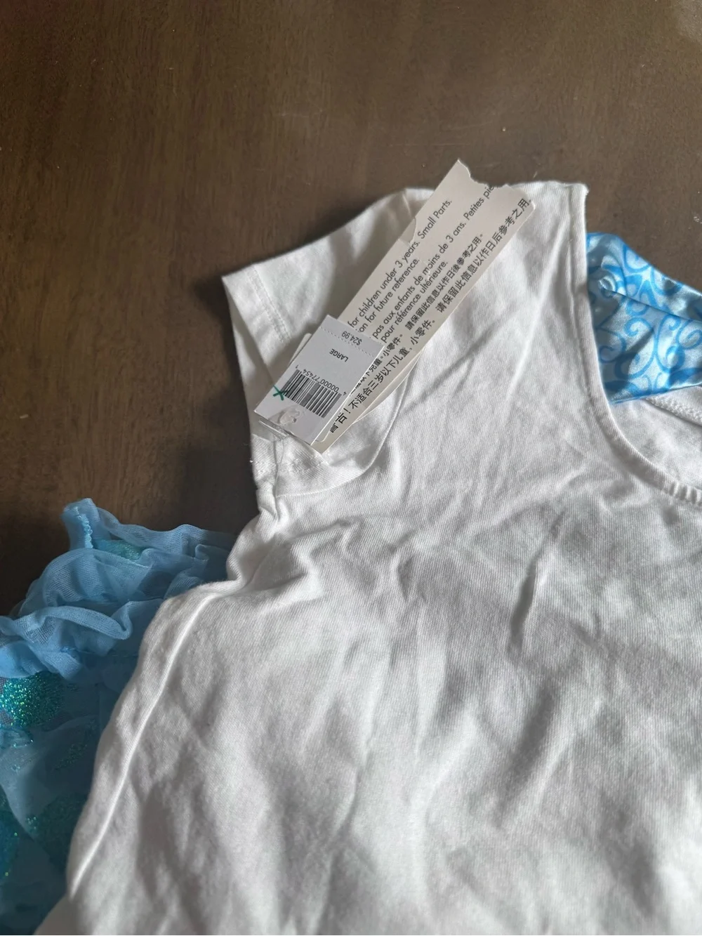 Disney Parks Cinderella Girls Outfit - Skirt Med Top Lg NWT -